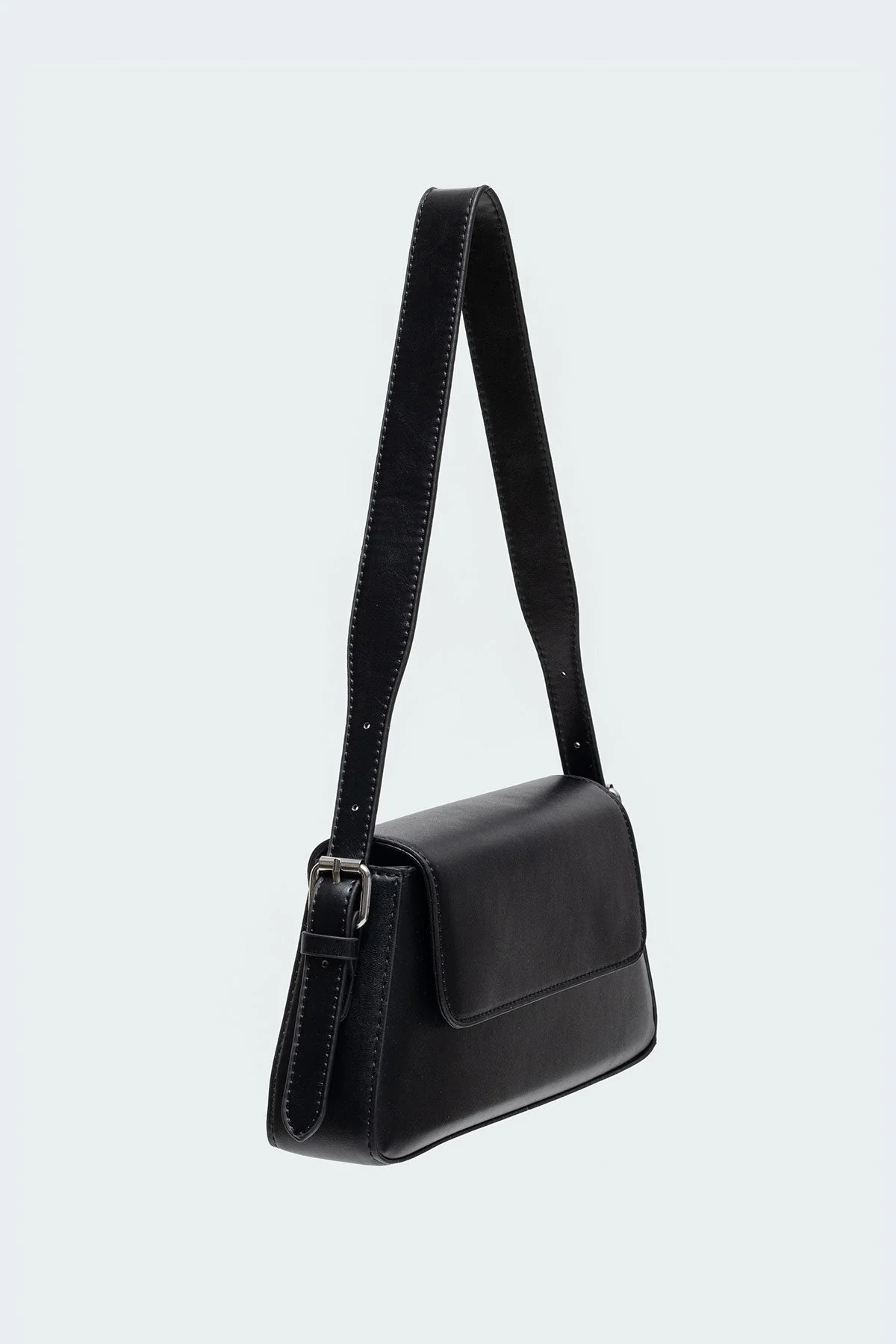 Leia Faux Leather Shoulder Bag - Image 3