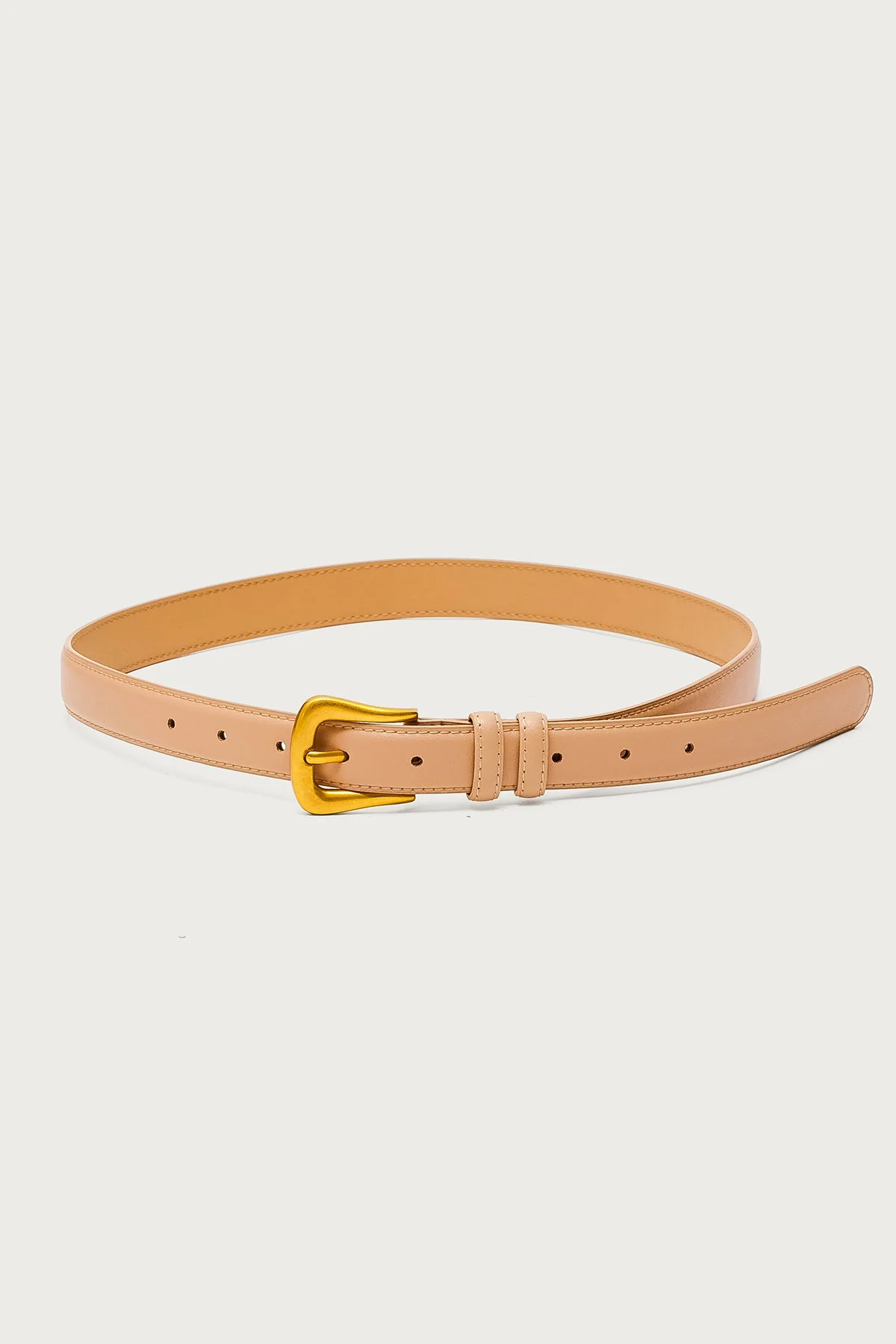Back To Basics Faux Leather Belt - Image 2