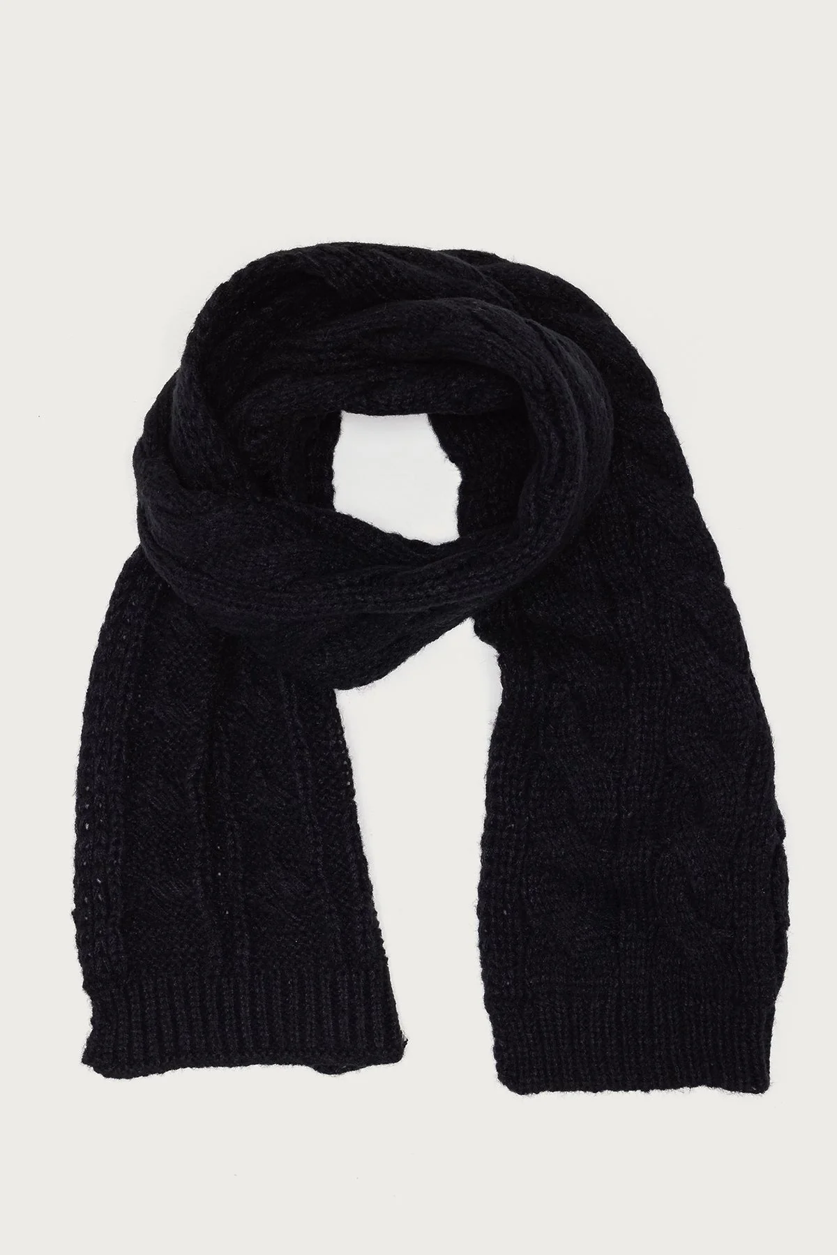Cable Knit Scarf - Image 2