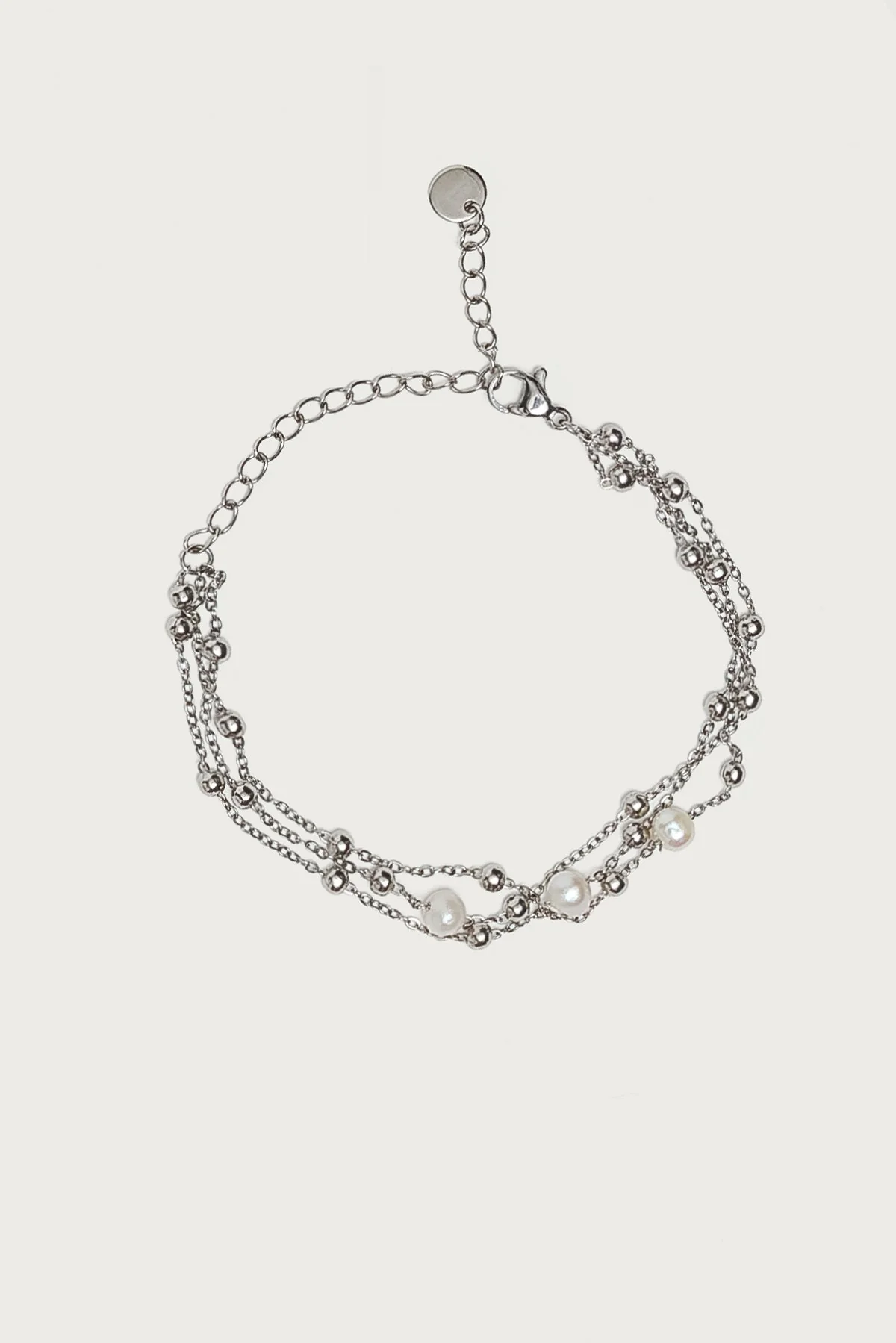 Pearly Layered Bracelet - Image 2
