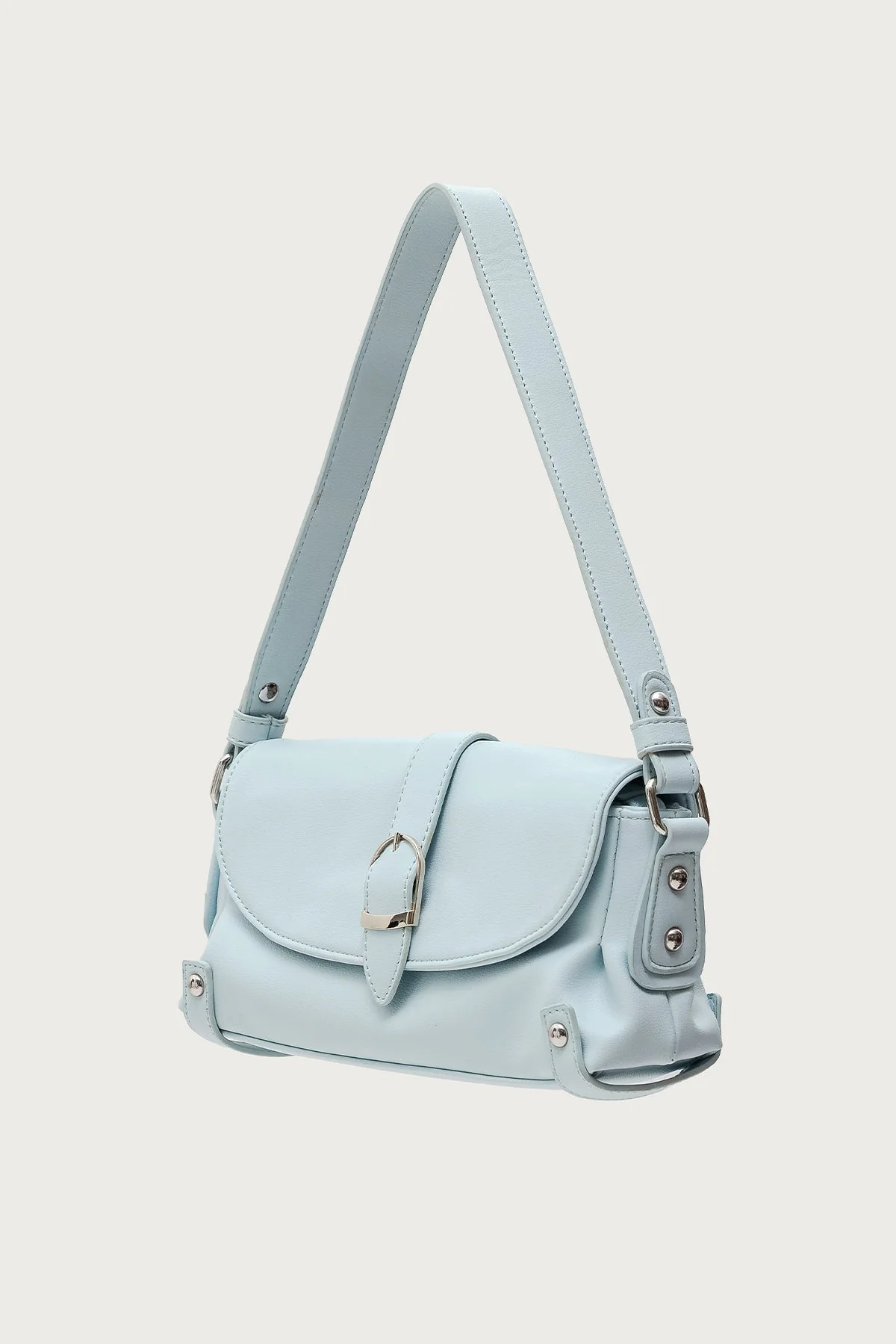 Flirty Faux Leather Shoulder Bag - Image 3