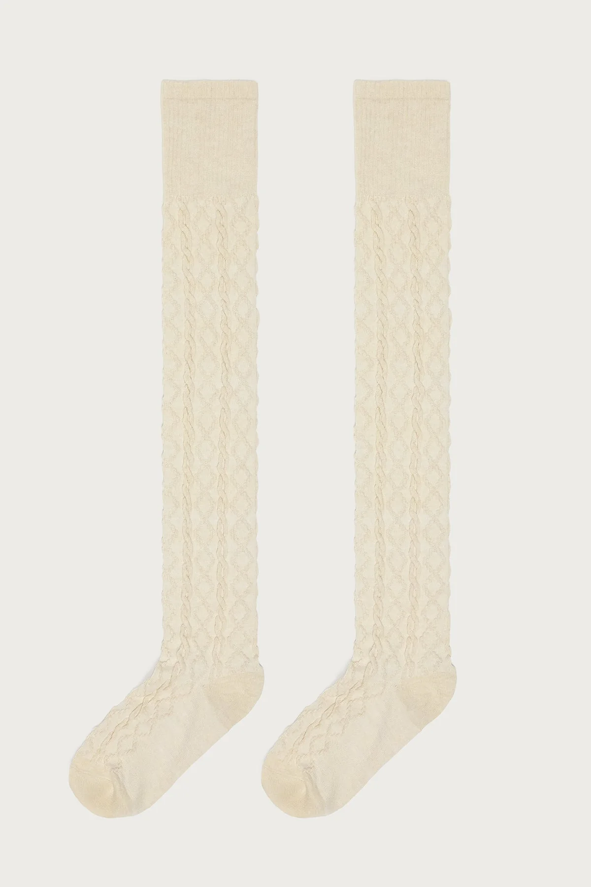 Cable Knit Socks - Image 4