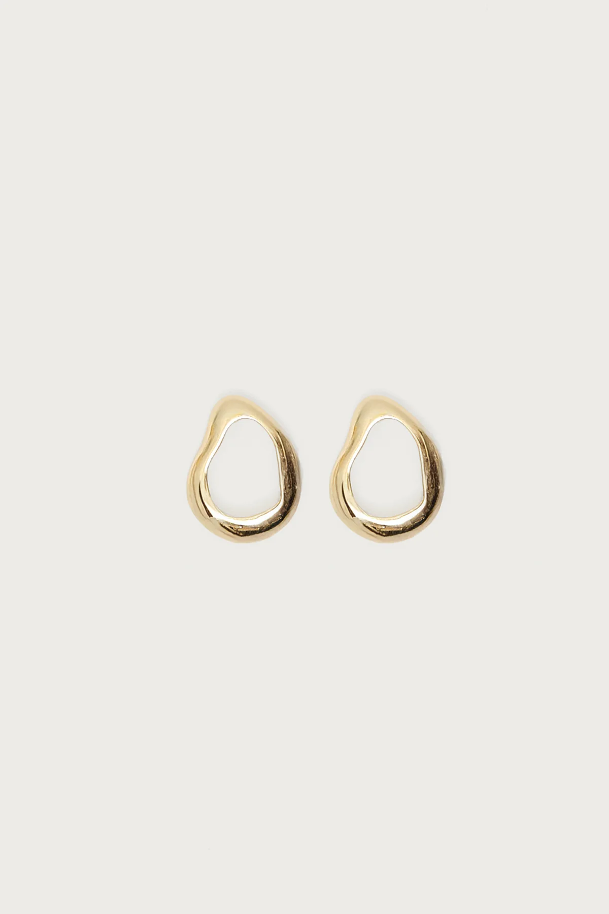 Abstract Stud Earrings - Image 2