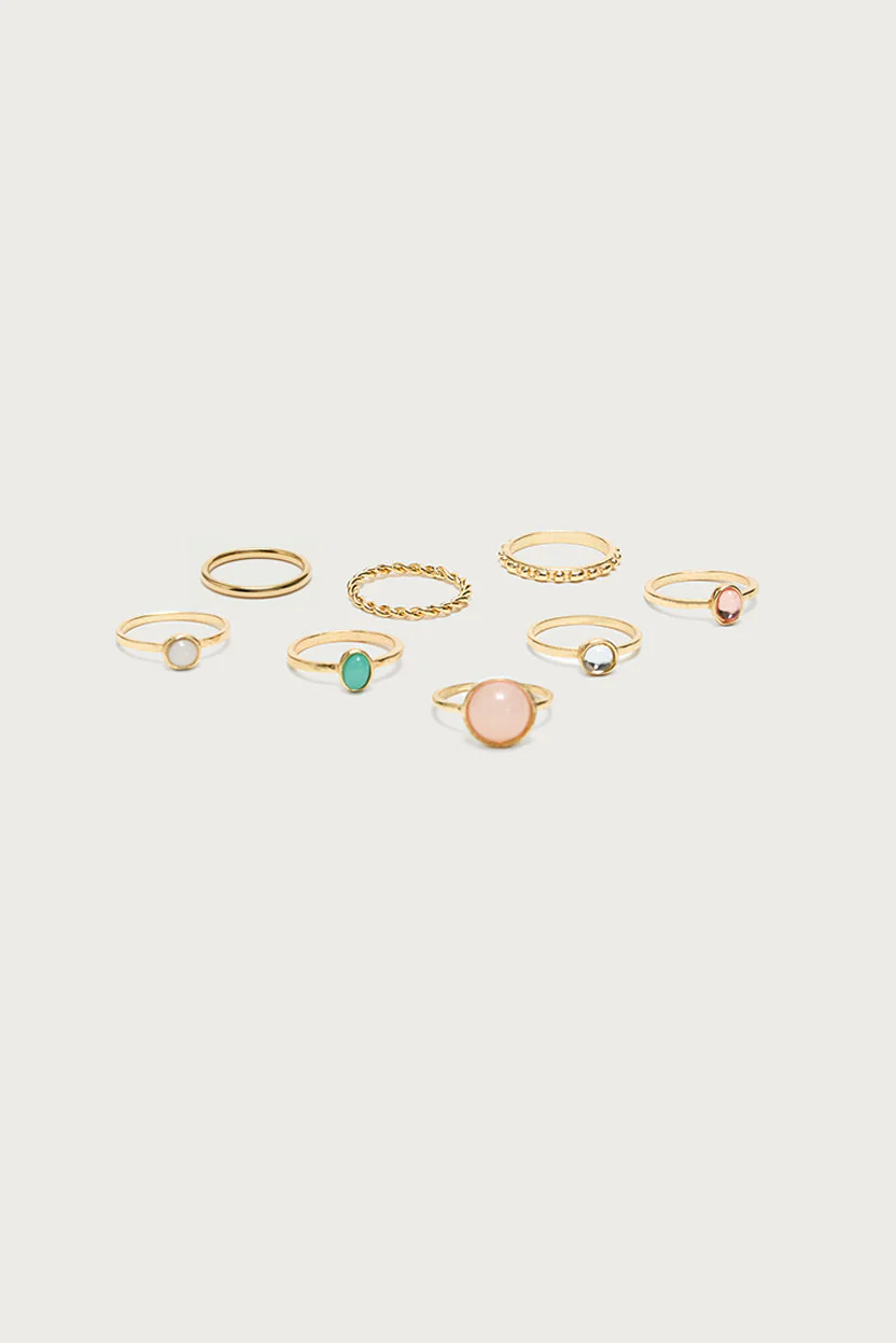 Dainty Gemstone Ring Pack - Image 2