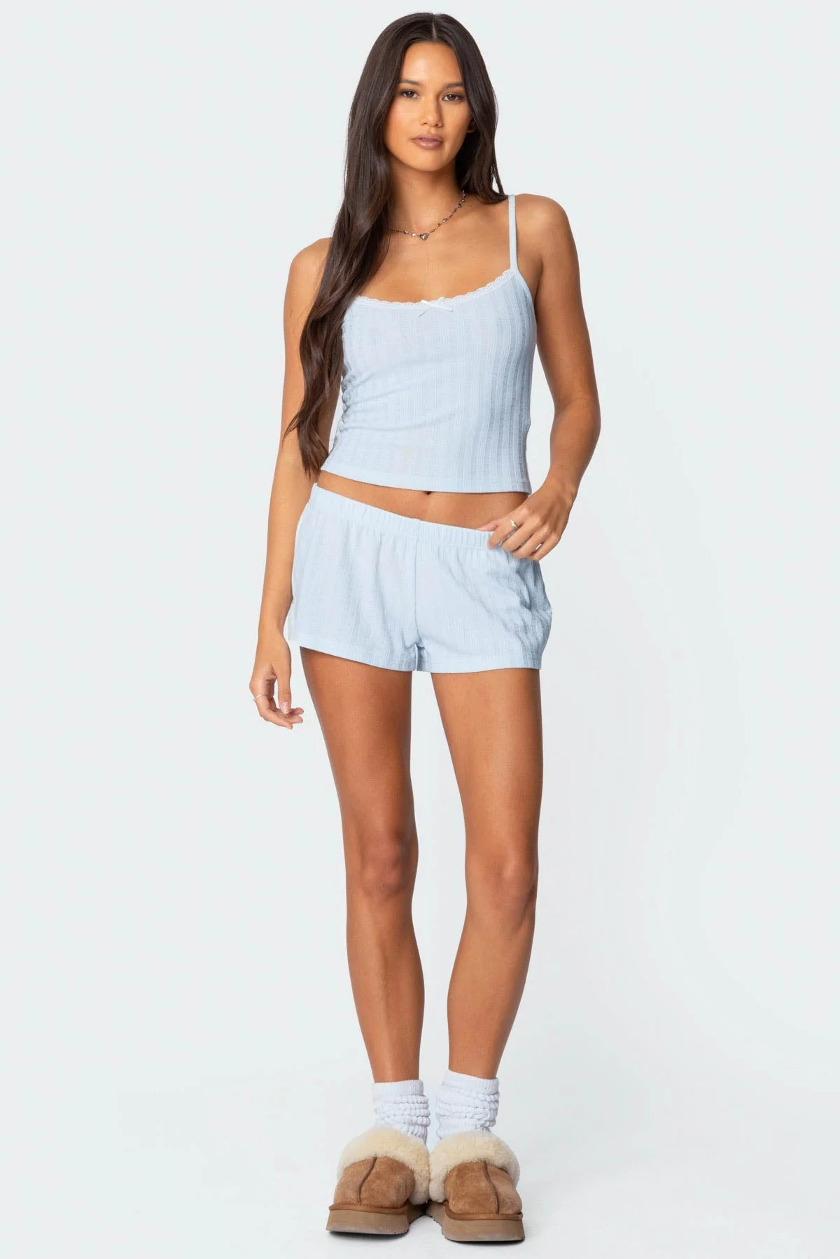 Irene Pointelle Tank Top - Image 2