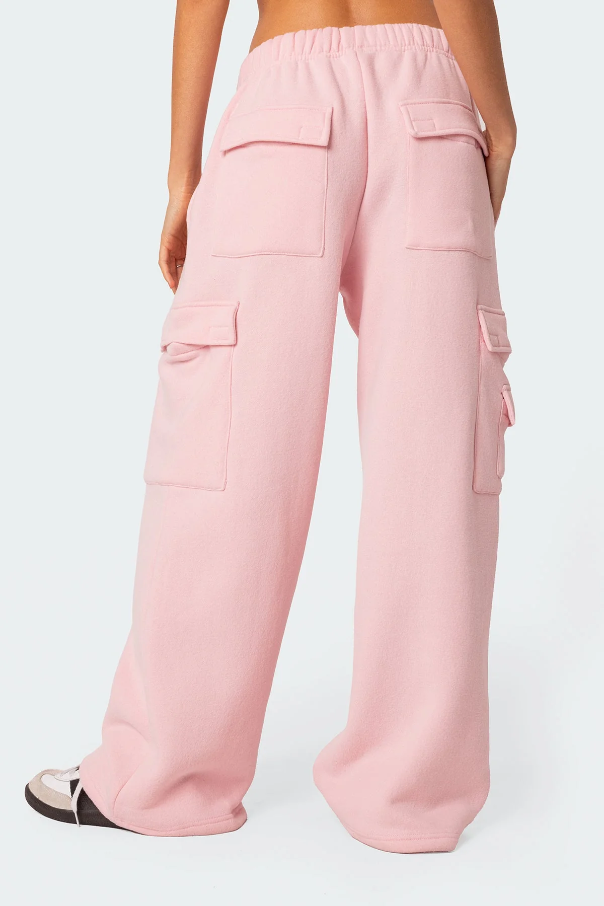 Wide Leg Cargo Joggers - Image 4