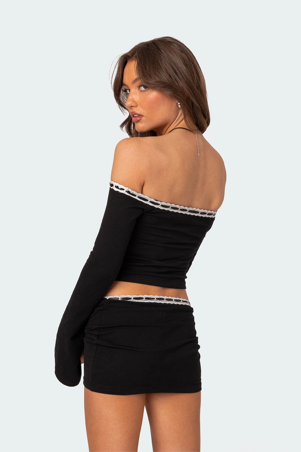 Seline Ribbon Trim Top - Image 4