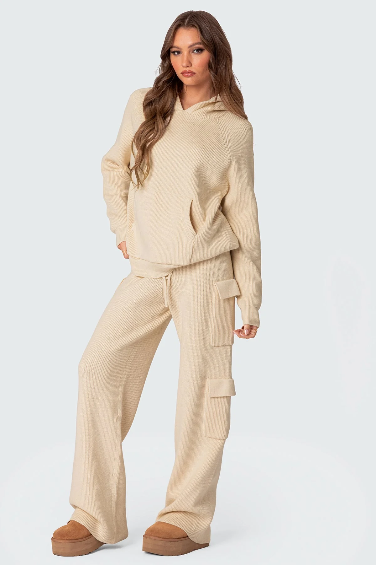Wynter Knit Cargo Trousers - Image 5