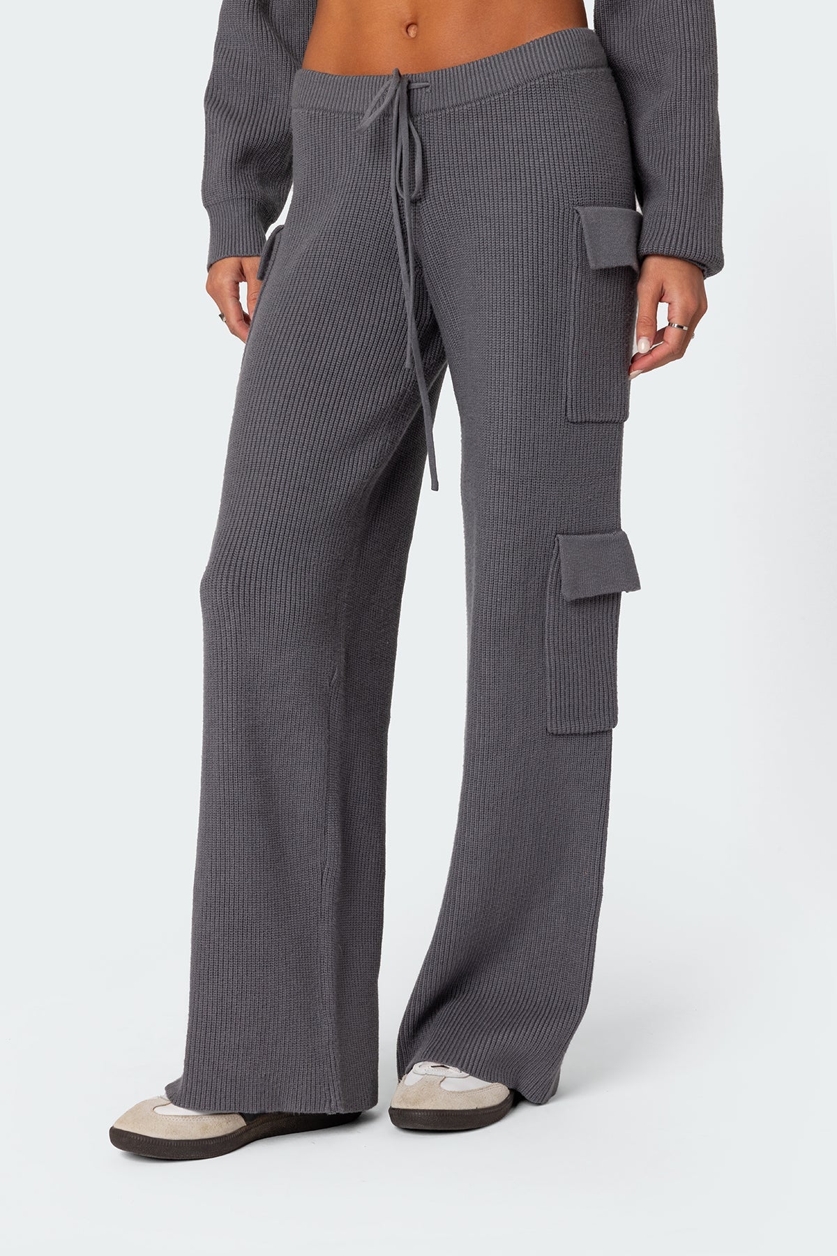 Wynter Knit Cargo Trousers - Image 3