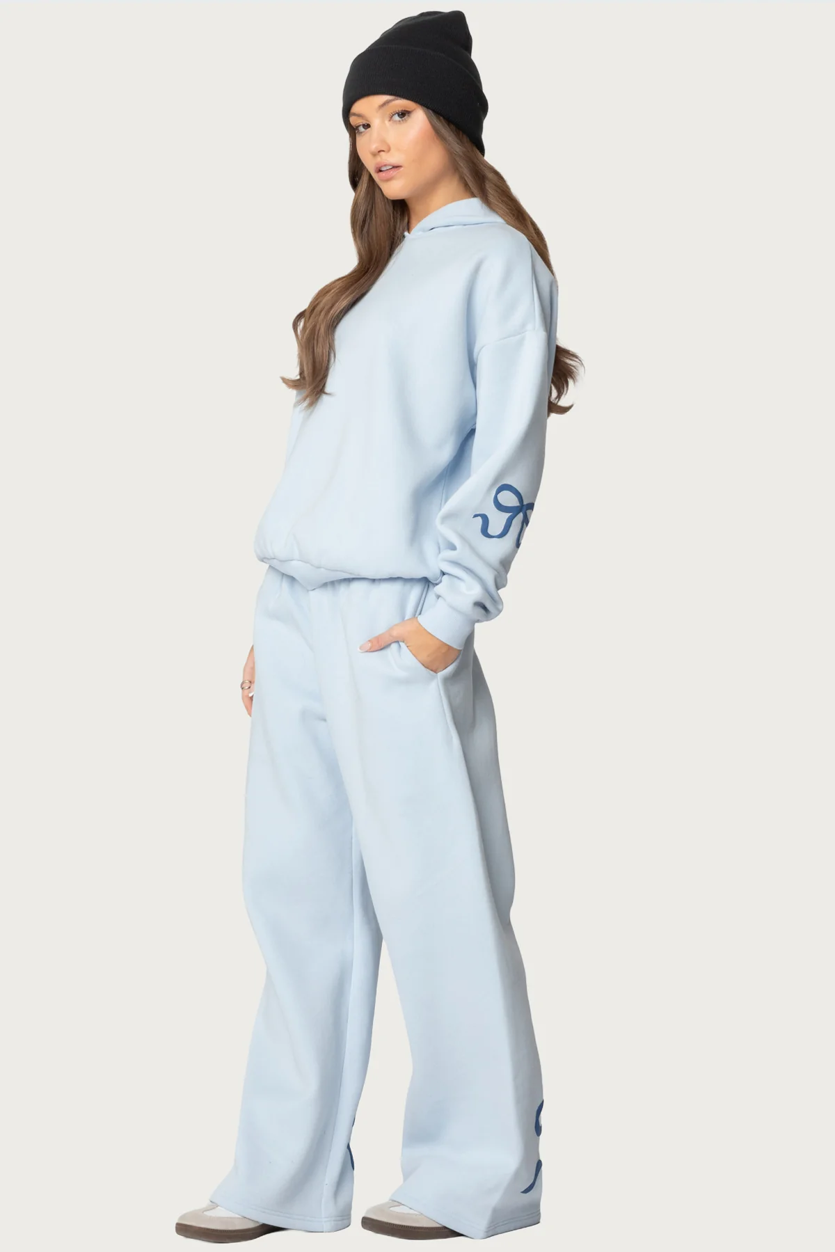 Bonney Bow Detail Joggers - Image 3