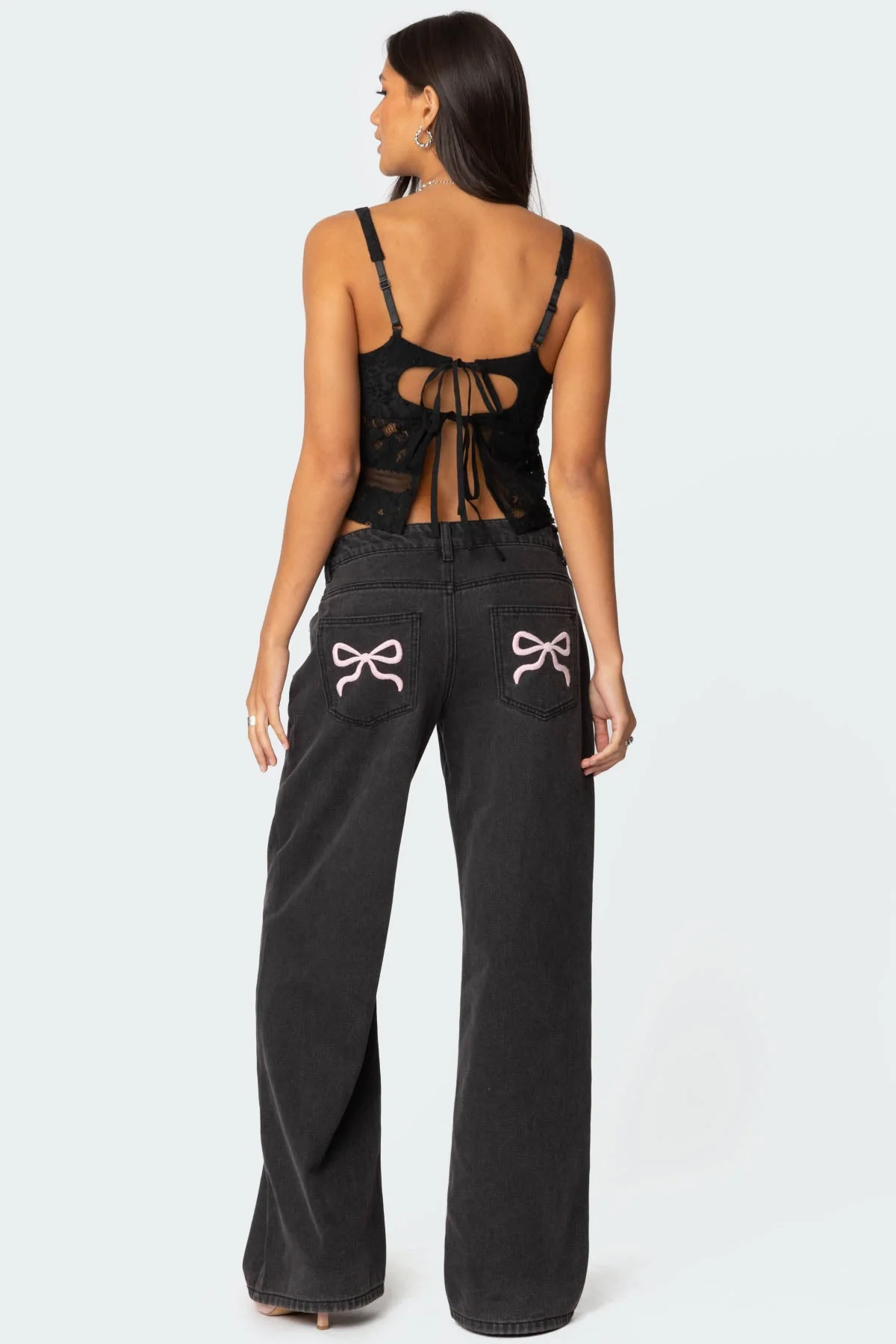 Gwyn Mixed Lace Top - Image 5