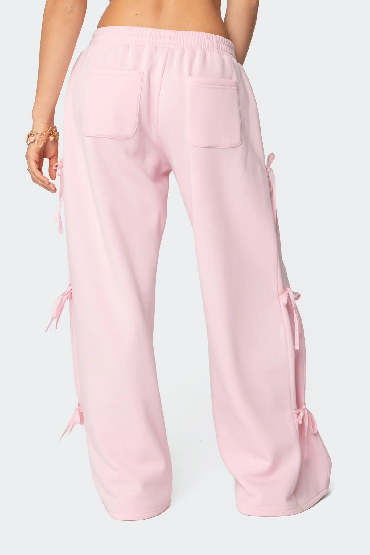 Claudette Baggy Ribbon Joggers - Image 4