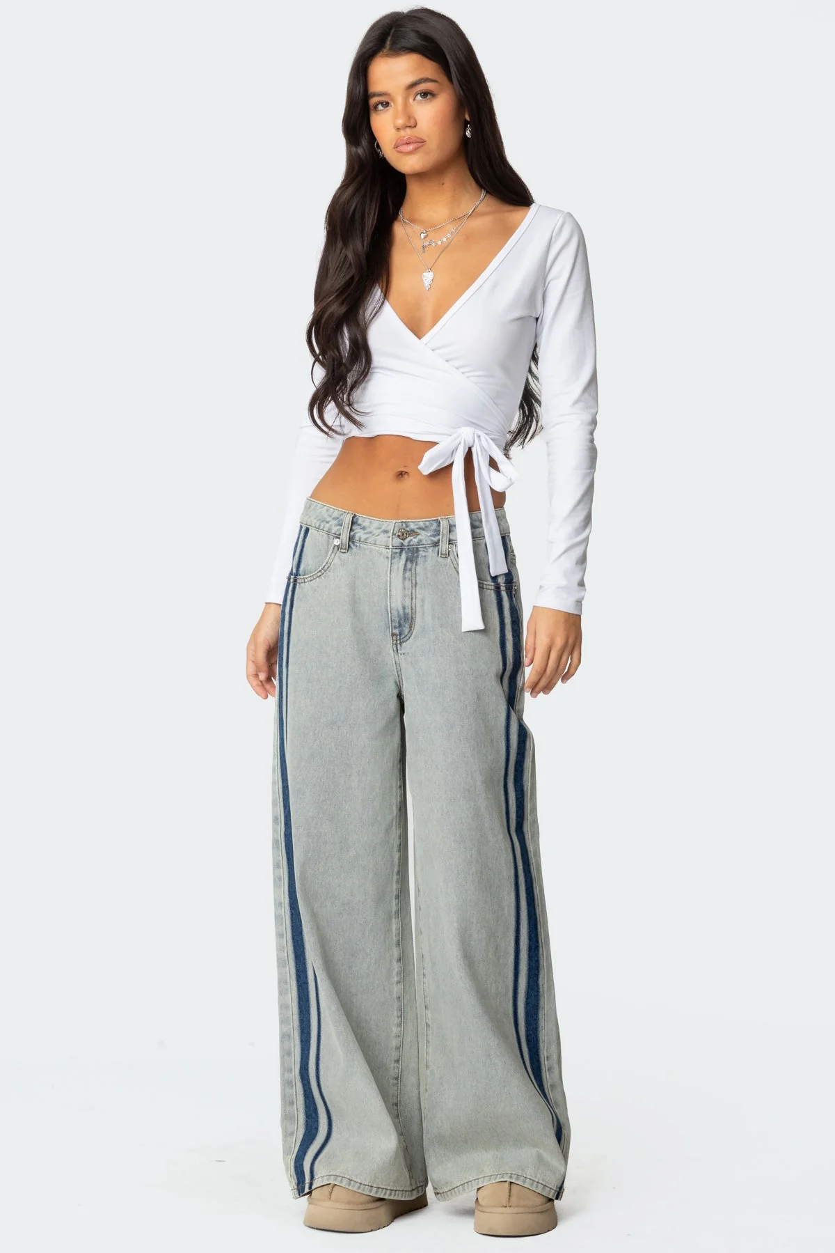 Aila Wrap Top - Image 2