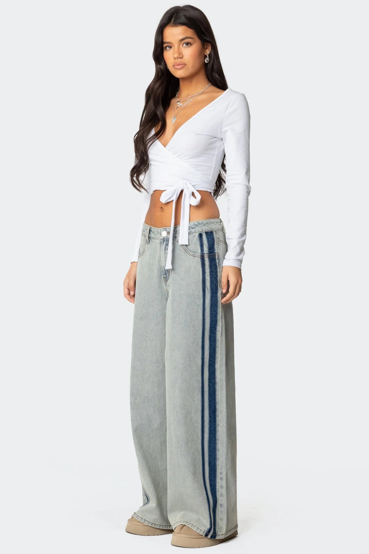 Aila Wrap Top - Image 4