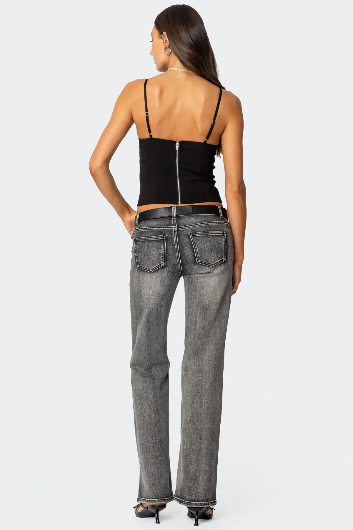 Liana Cut Out Tank Top - Image 4