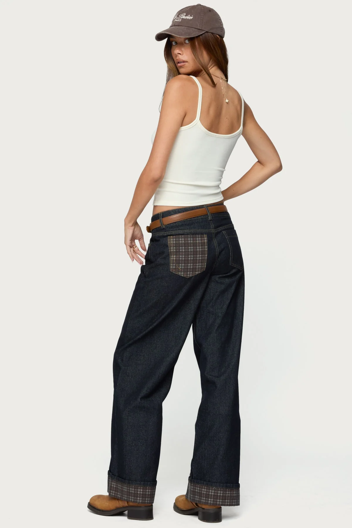 Aspyn V Neck Ribbed Tank Top - Image 5