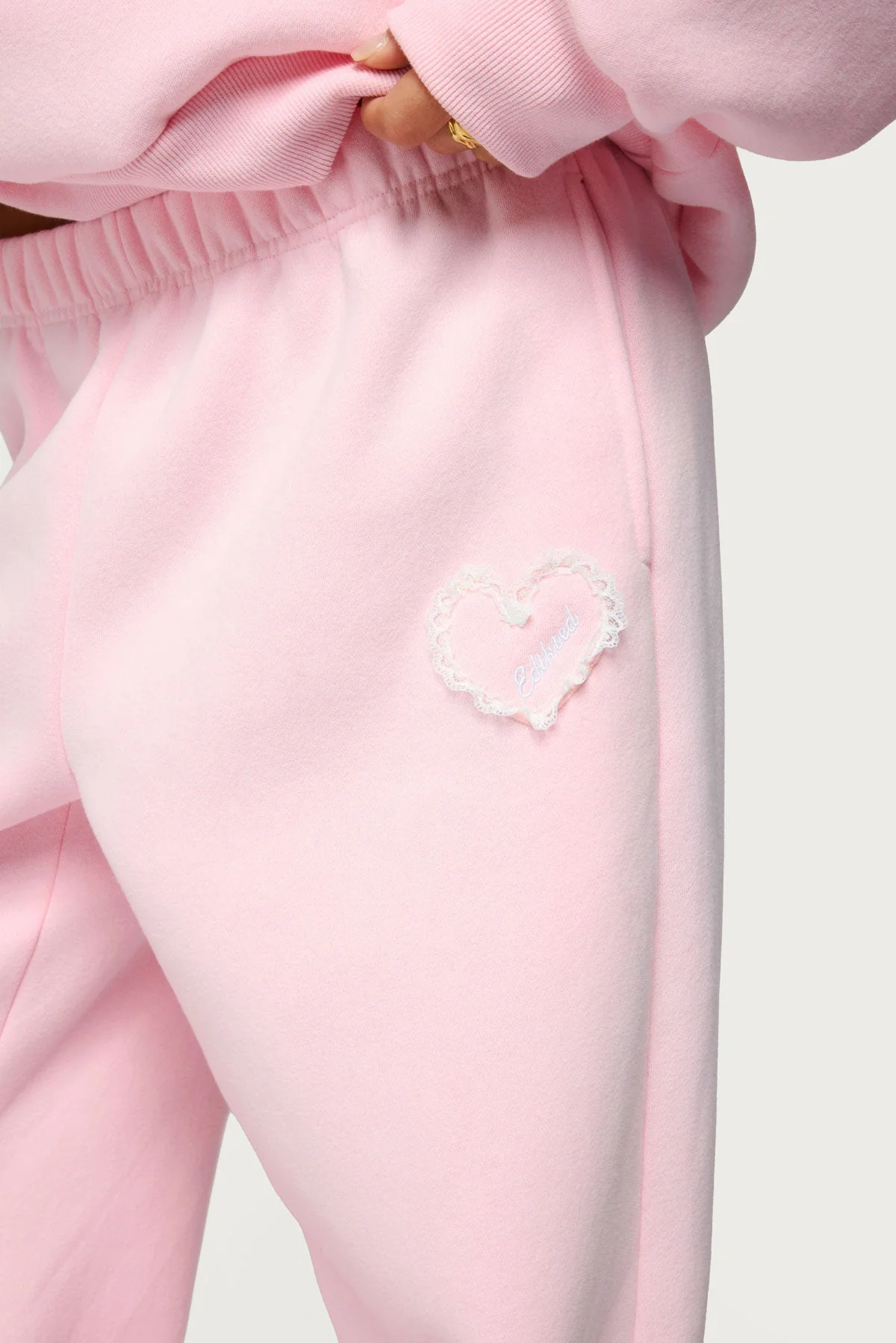 Love Edikted Wide Leg Joggers - Image 2