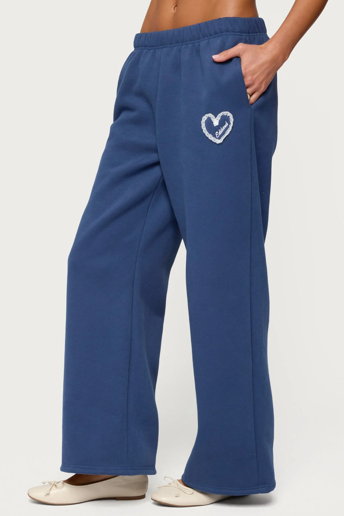 Love Edikted Wide Leg Joggers - Image 5