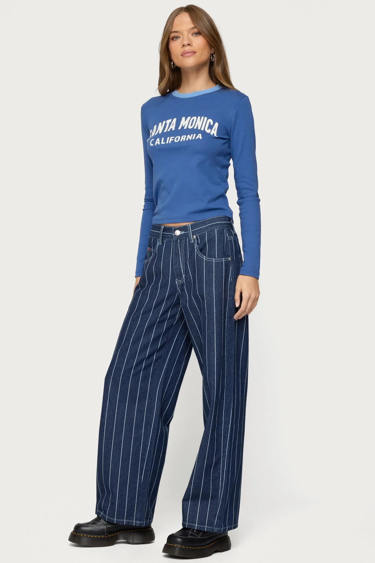 Santa Monica Long Sleeve T Shirt - Image 4