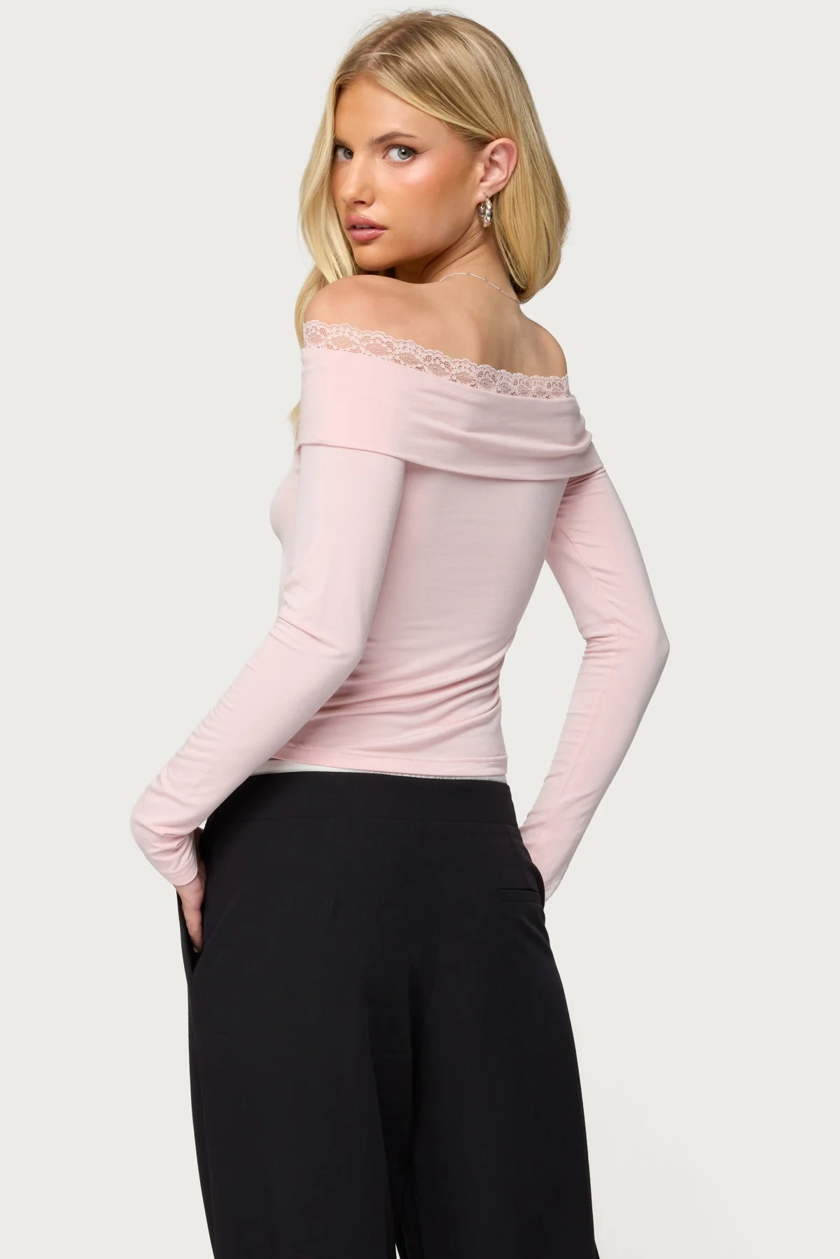 Janus Lacey Fold Over Top - Image 6