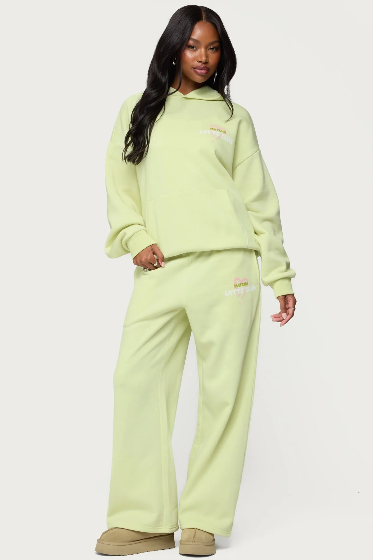 Matcha Lover Straight Leg Joggers - Image 3