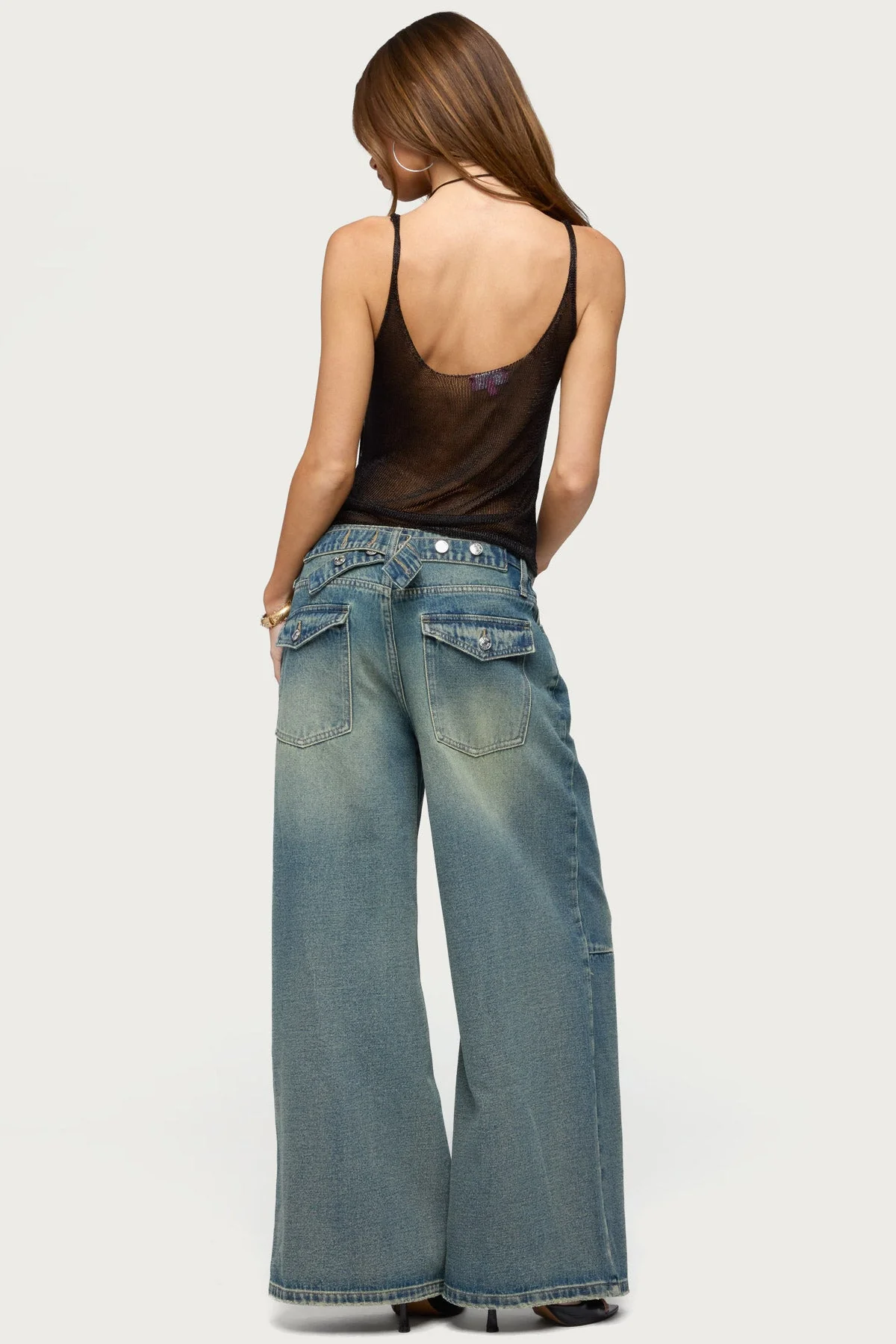 Meena Shiny Knit Tank Top - Image 5