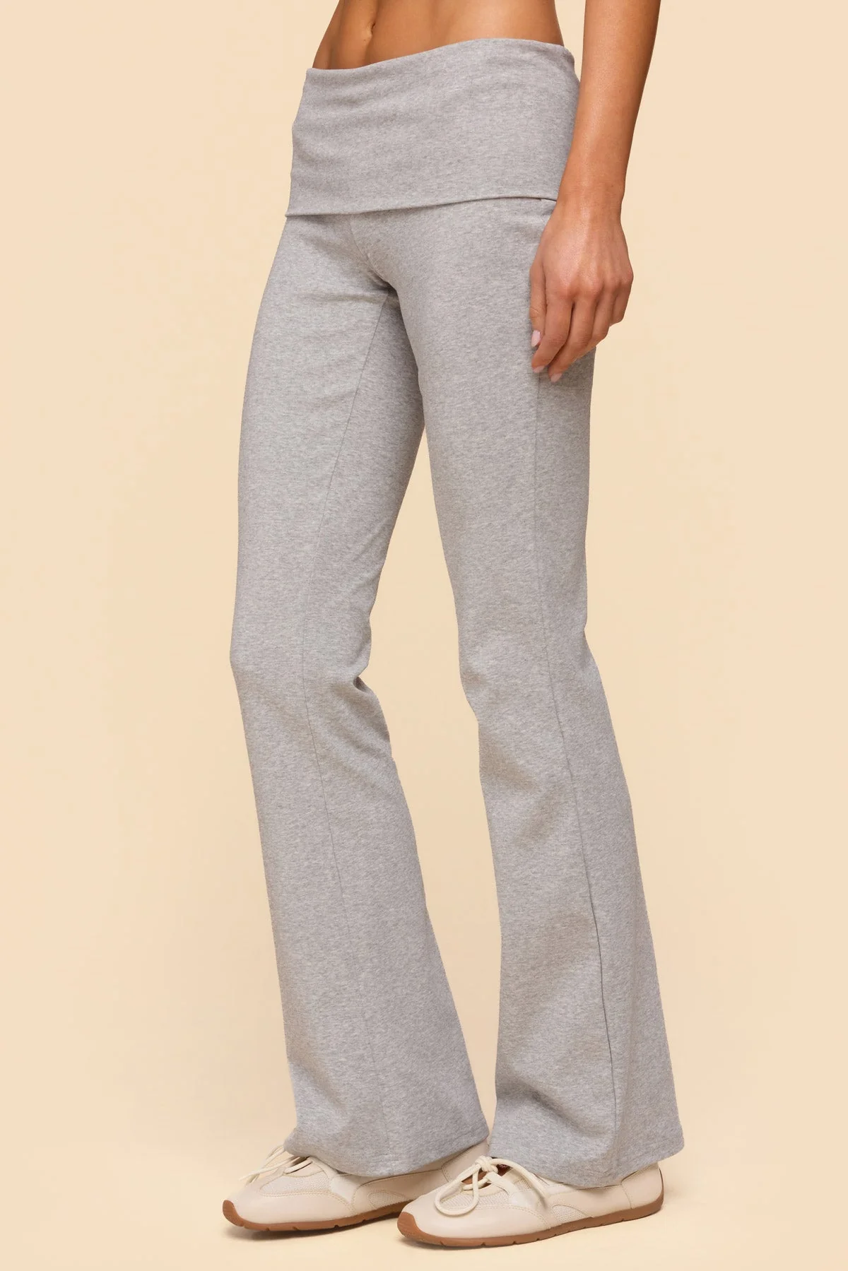 Ivanne Foldover Flared Trousers - Image 4