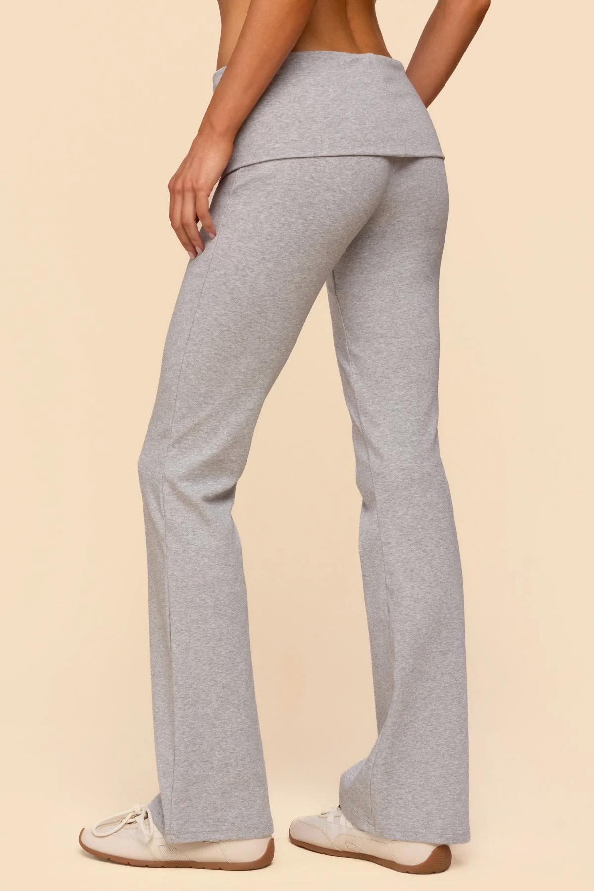 Ivanne Foldover Flared Trousers - Image 5
