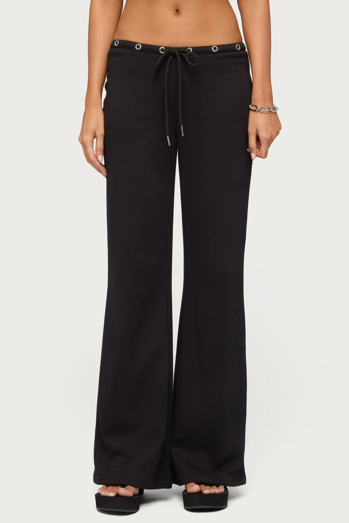 Bronte Grommet Straight Leg Joggers - Image 2
