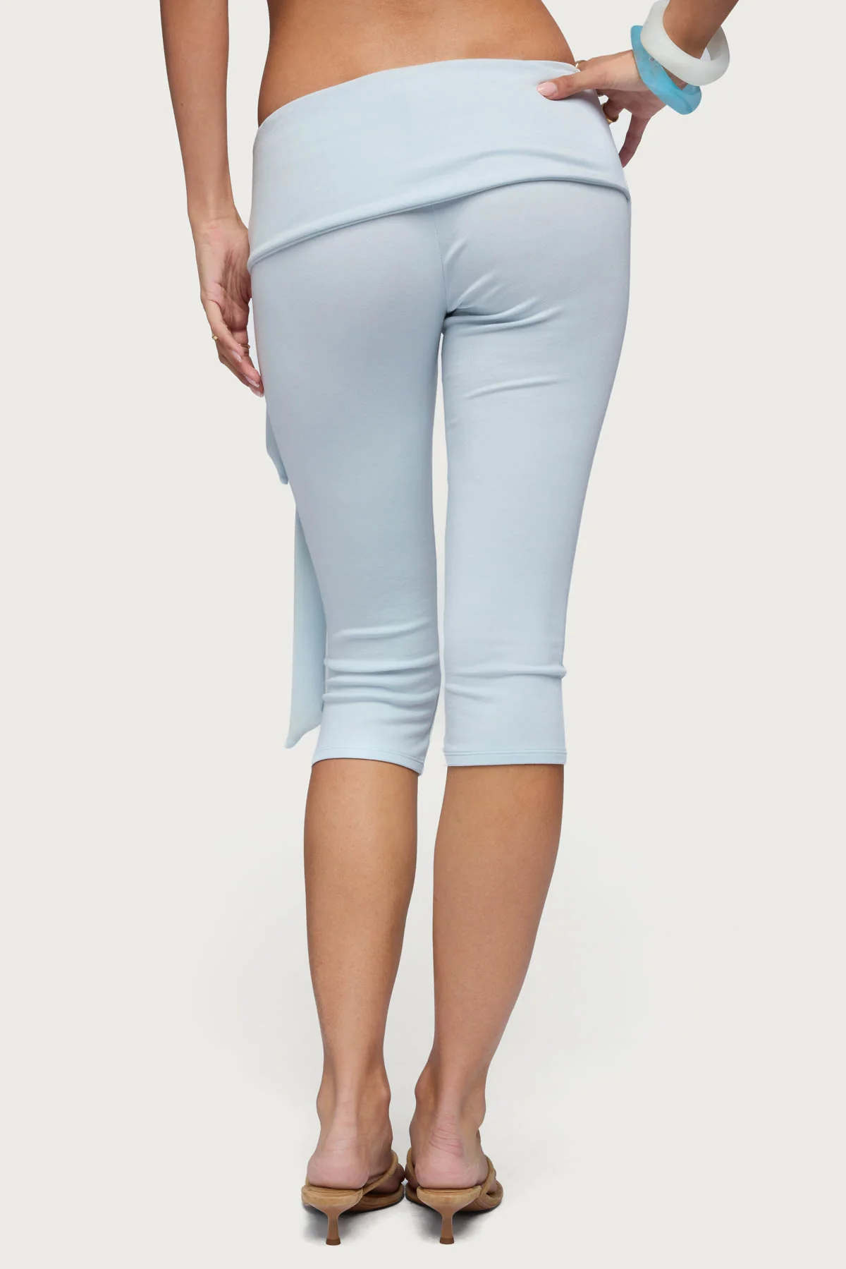 Adara Tie Capri Trousers - Image 5