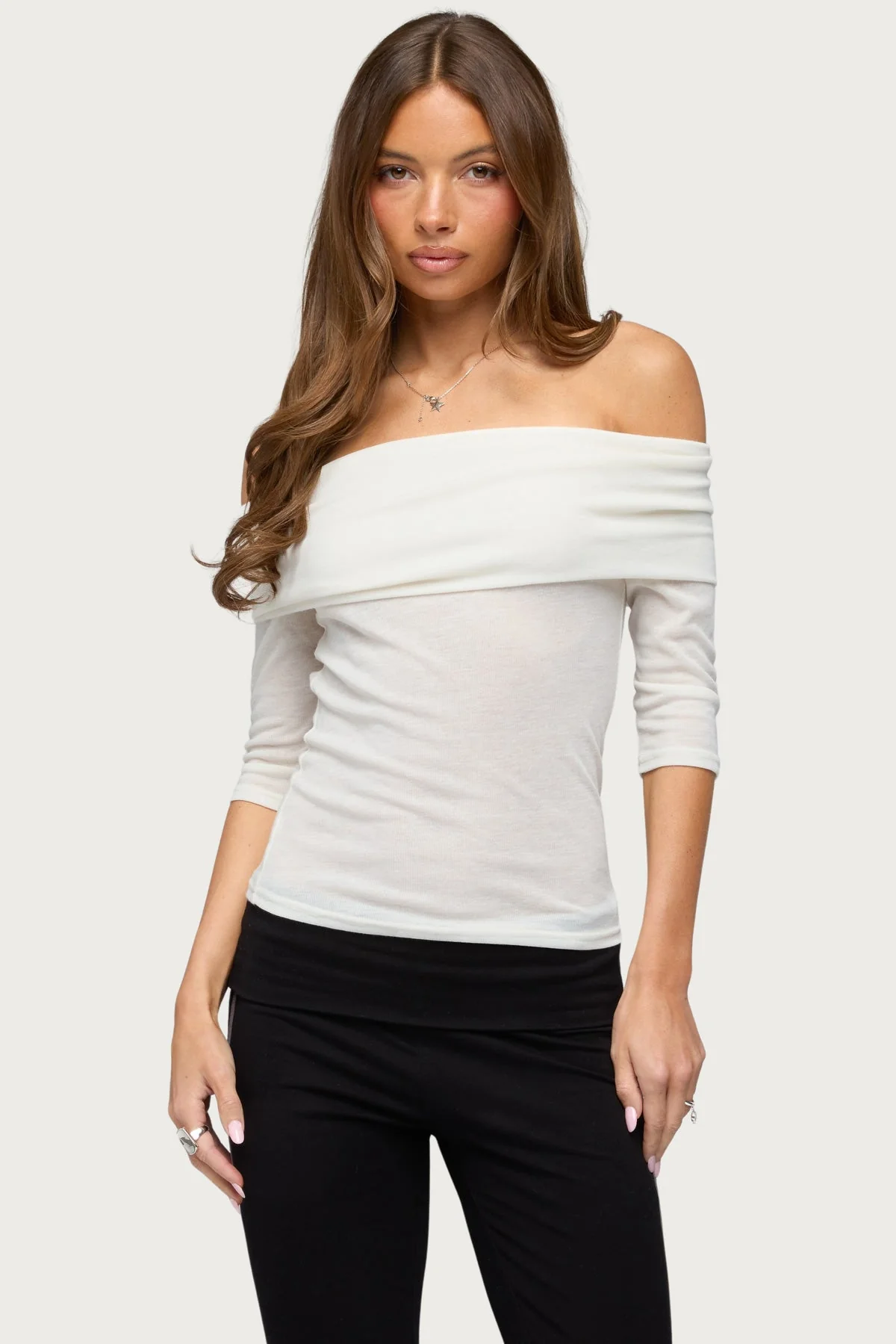 Thais Foldover Backless Top - Image 3