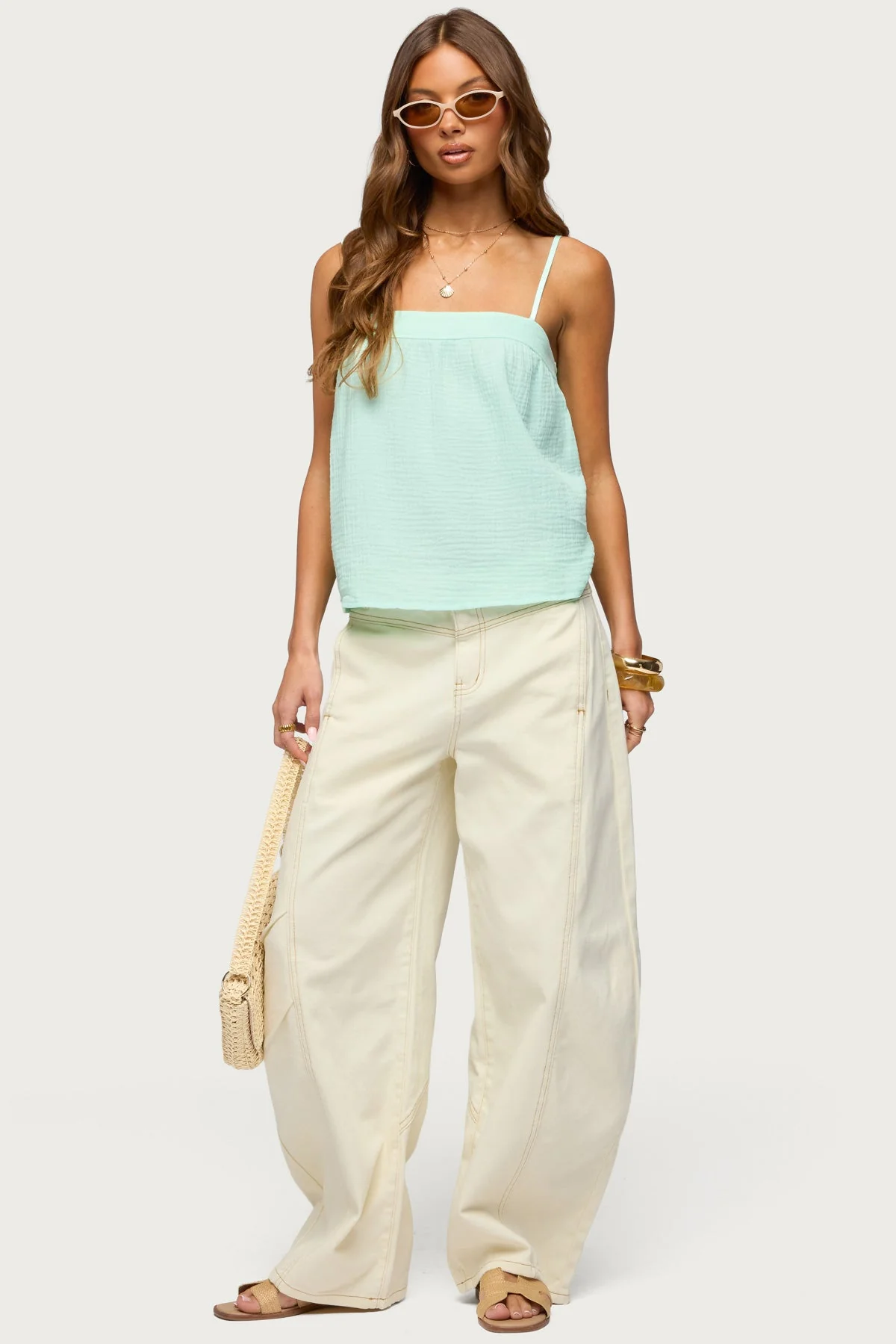 Sapphire Textured Tank Top - Image 2