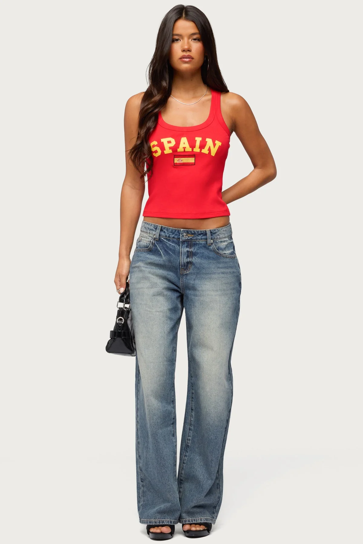 Spain Ribbed Tank Top - Image 2